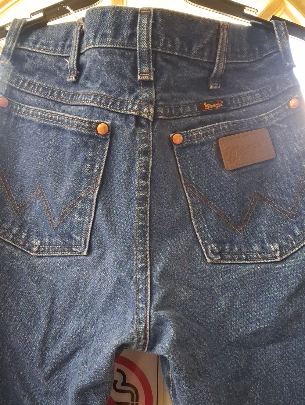 Wrangler Men’s Blue Denim Slim Jeans